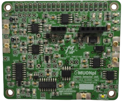 MuonPi HAT